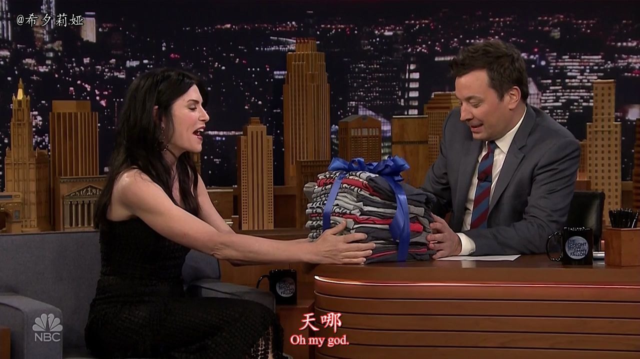 【中英双字】Julianna Margulies  Jimmy Fallon 2018.05.25.哔哩哔哩bilibili