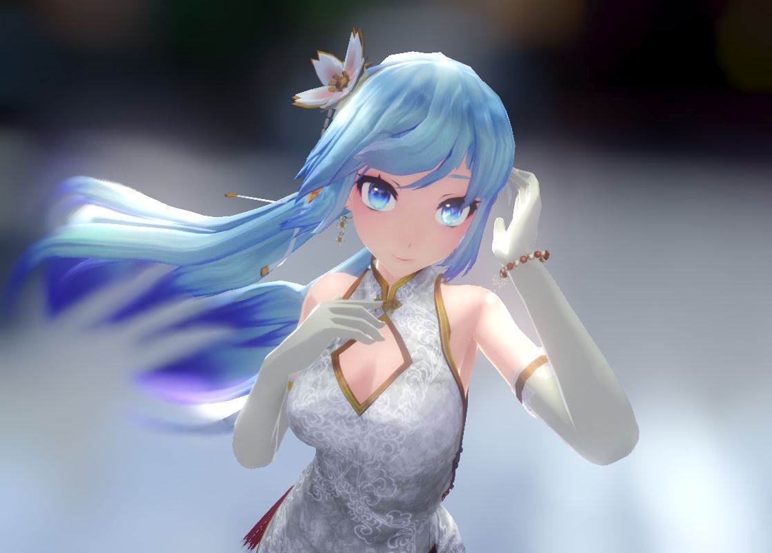 【mmd】tda式改变旗袍初音未来 lamb.