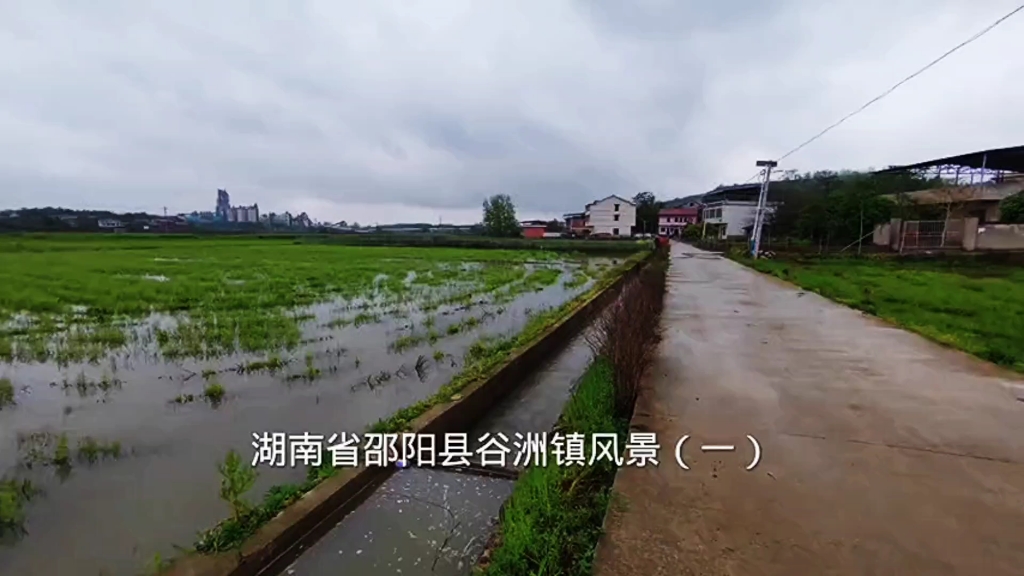 湖南省邵阳县谷洲镇风景(一)