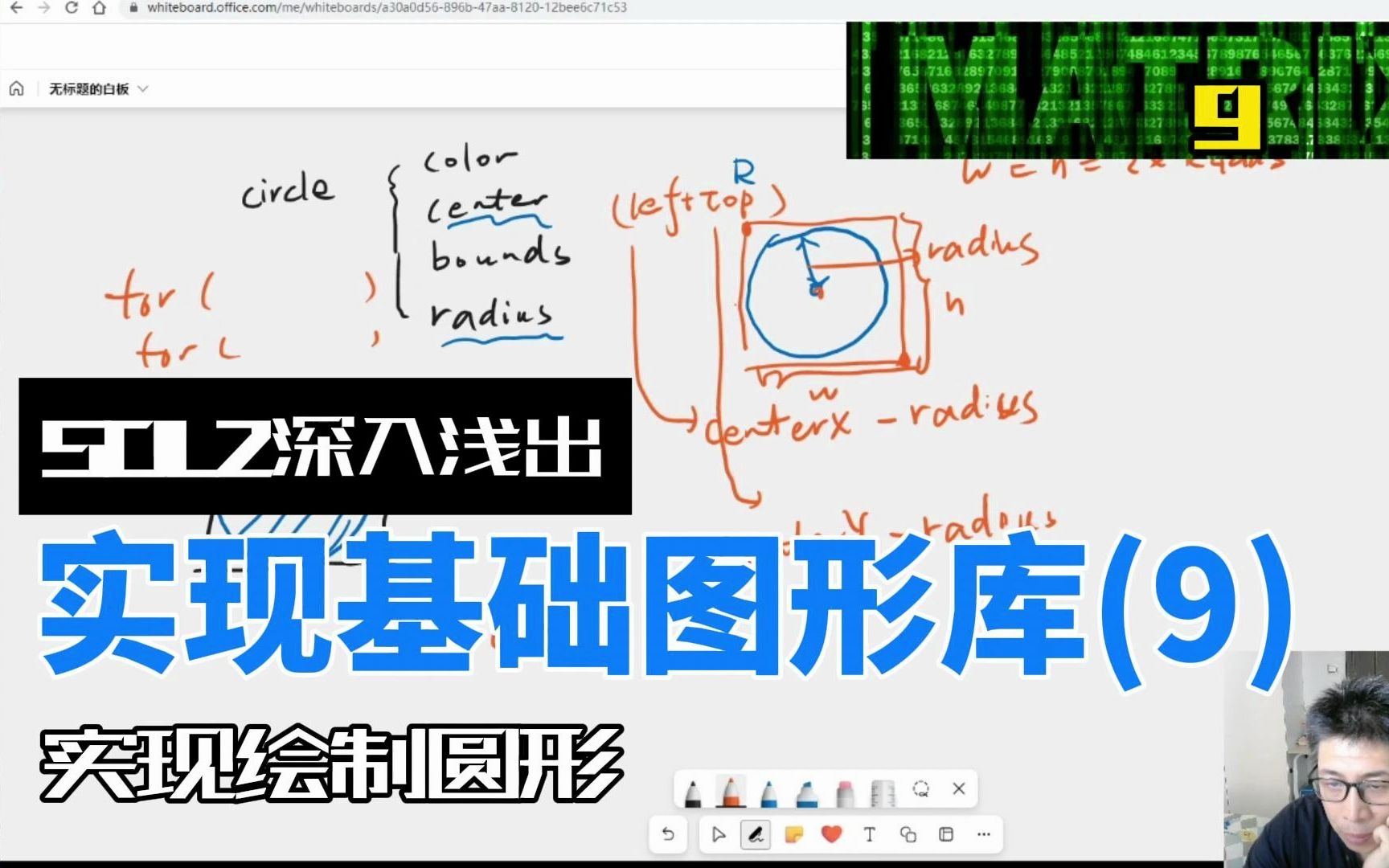 深入浅出 SDL2 基础篇(9)—实现一个基础图形库(2)—实现基础原型circle类哔哩哔哩bilibili