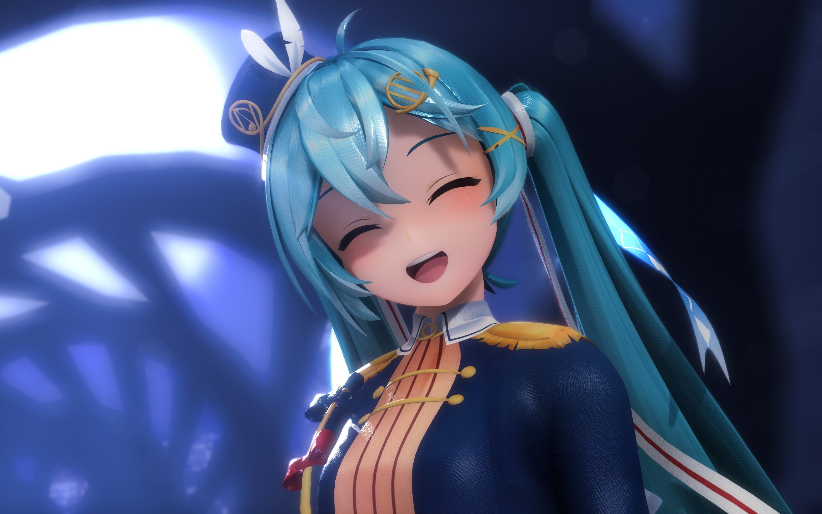 【mmd】帝国少女 -imperial girl-yyb式初音ミク miku hatsune【4k】