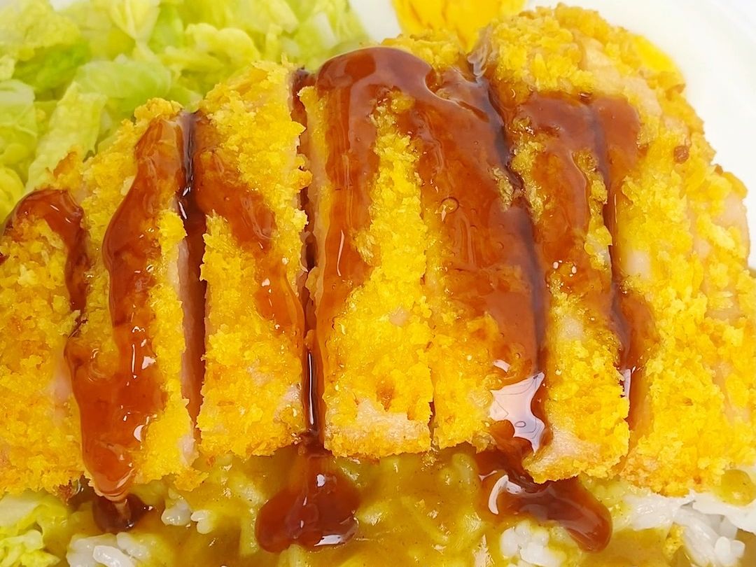 1分钟让你学会巨巨巨好吃的虾排饭,赶紧做给孩子吃吧!