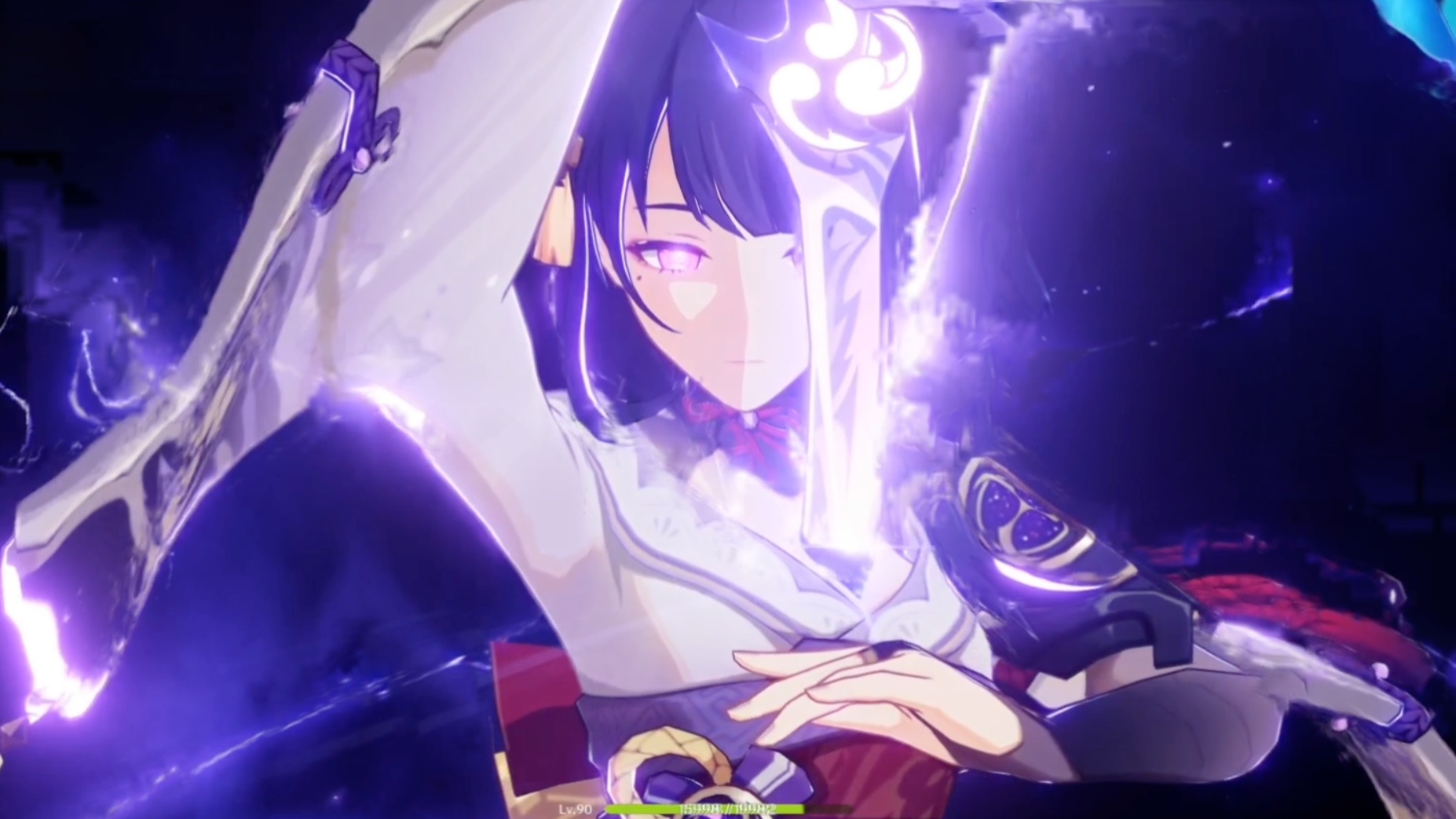 活动  原神五星雷系角色大招动画慢动作