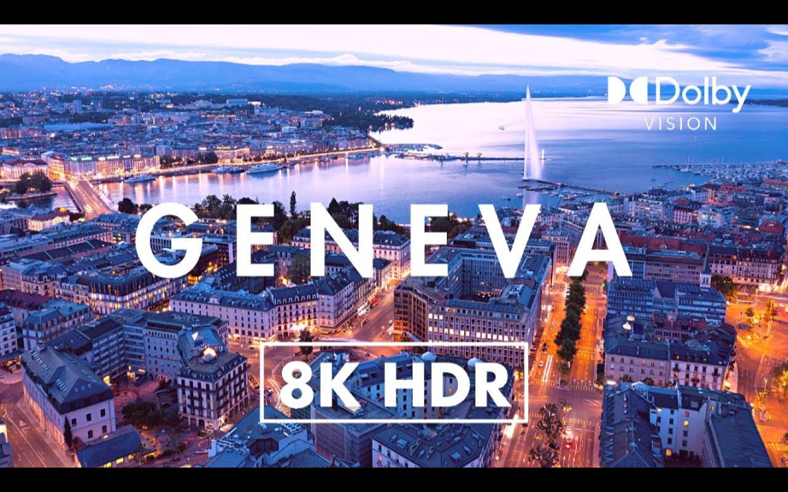 【4K航拍】瑞士 日内瓦 Geneva, Switzerland 𐟇谟‡�”哩哔哩bilibili