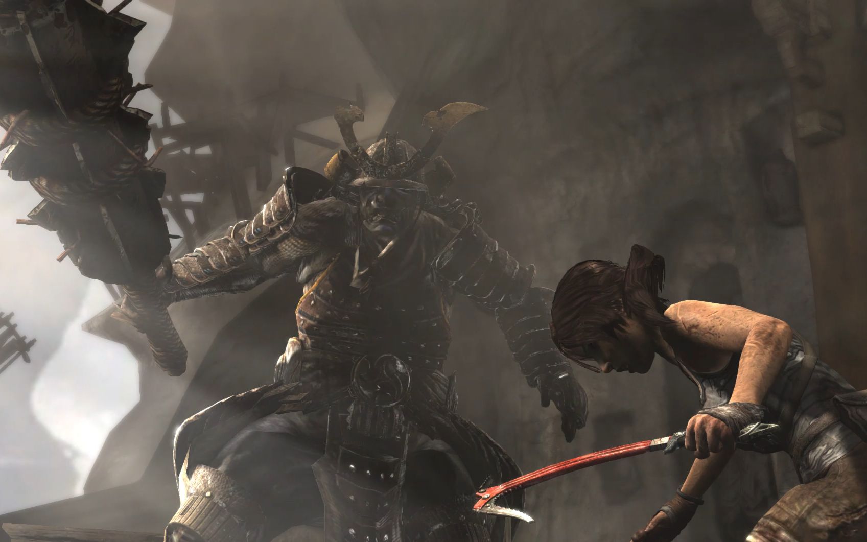 7.珊曼莎被抓,劳拉干翻风暴武士_古墓丽影