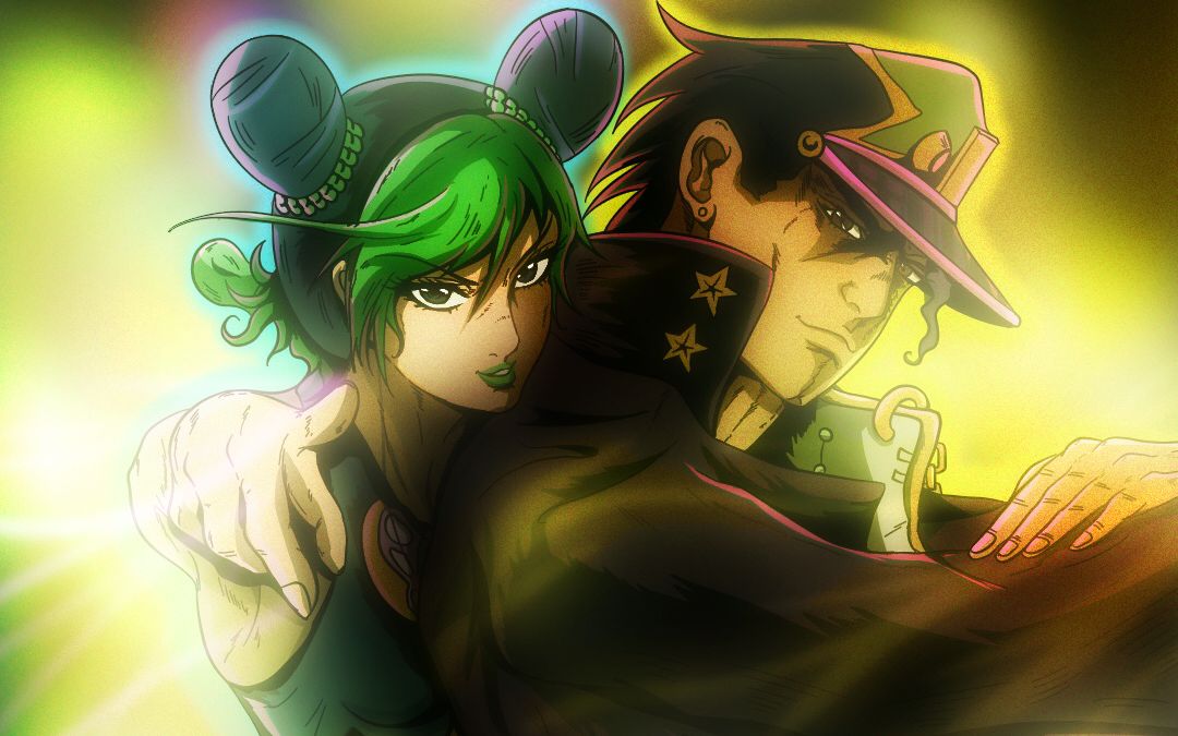 【板绘/jojo】ova画风的欧拉父女