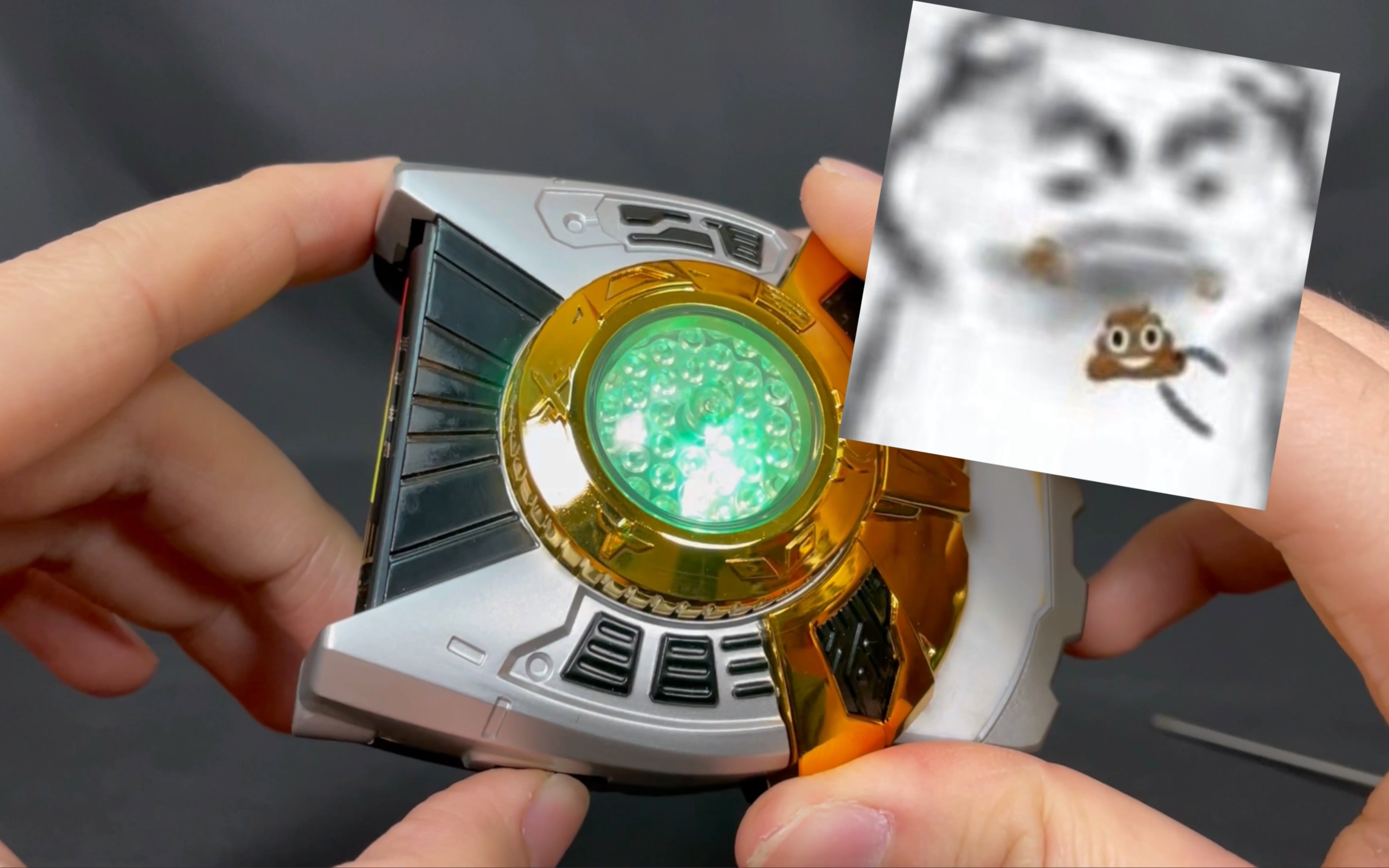 买入全新未拆的超星神变身器打开居然4k画质超星神格兰赛沙星座轮盘