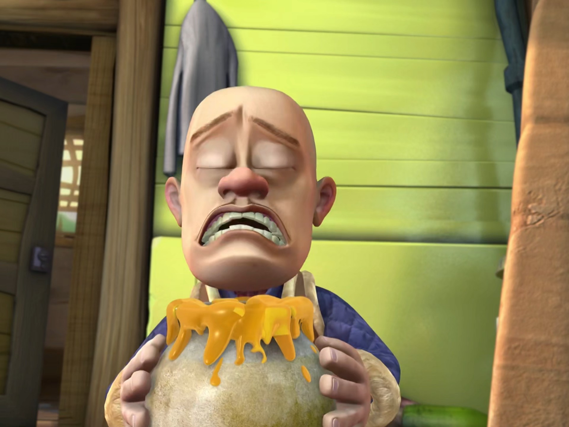 4k 熊出没睡不着看一集《光头强装修》