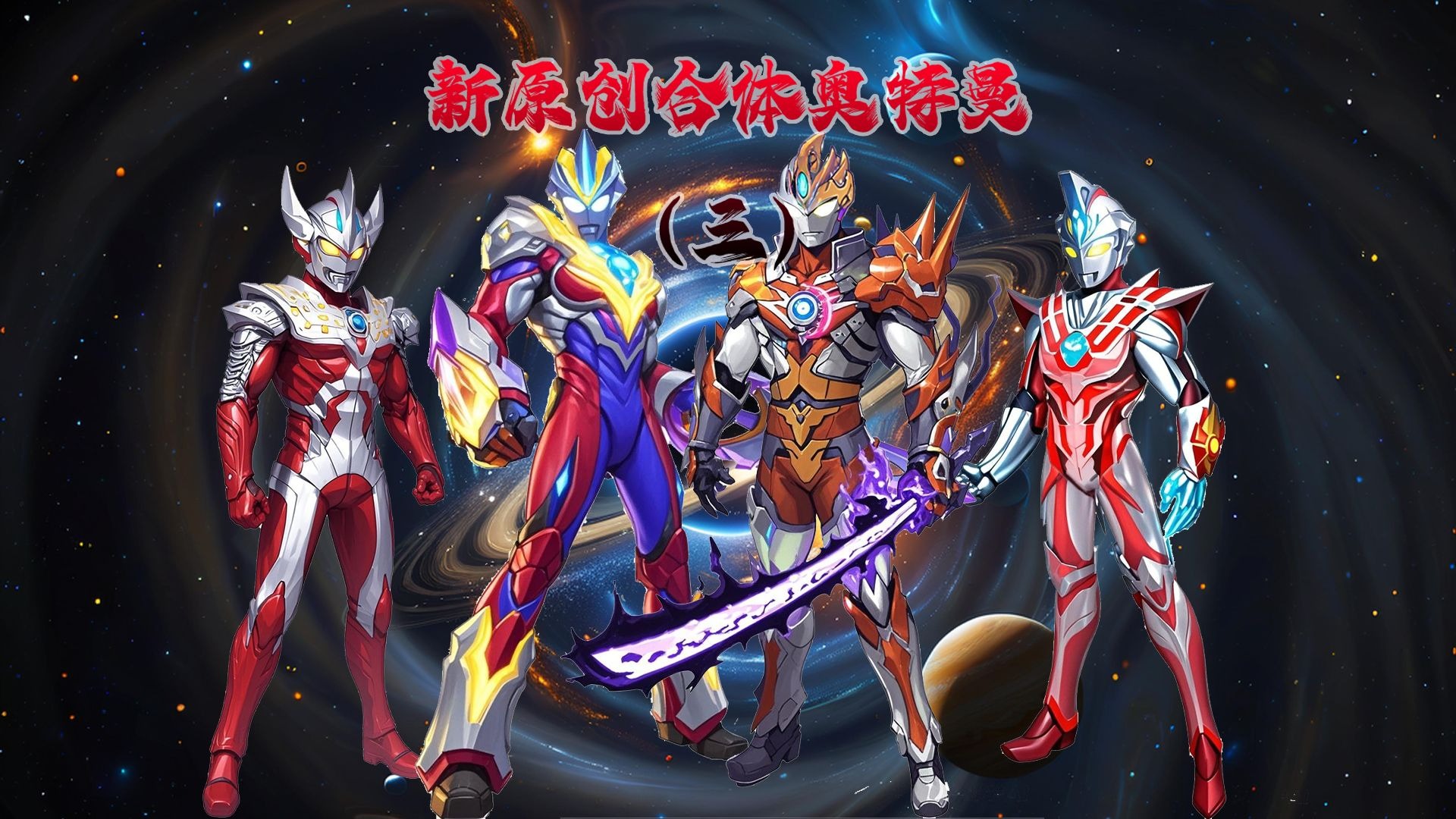 新原创合体奥特曼