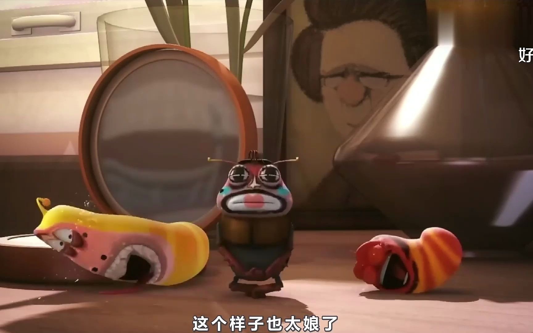 爆笑虫子:四只虫子化完妆一起尬舞,屎哥跳舞也太搞笑了吧! ()