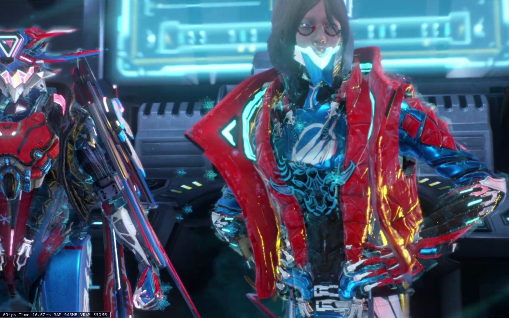 warframe鸟姐豪皮机甲风格