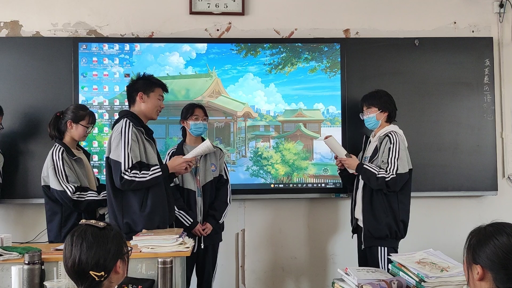 [图]学生表演《雷雨》片段