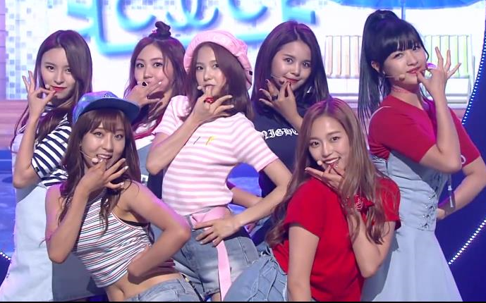 [图]CLC - No Oh Oh (160617 KBS Music Bank)