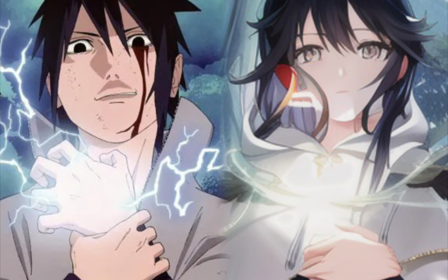 火影忍者ai绘画(佐助ai绘画后好美(≧ω≦))