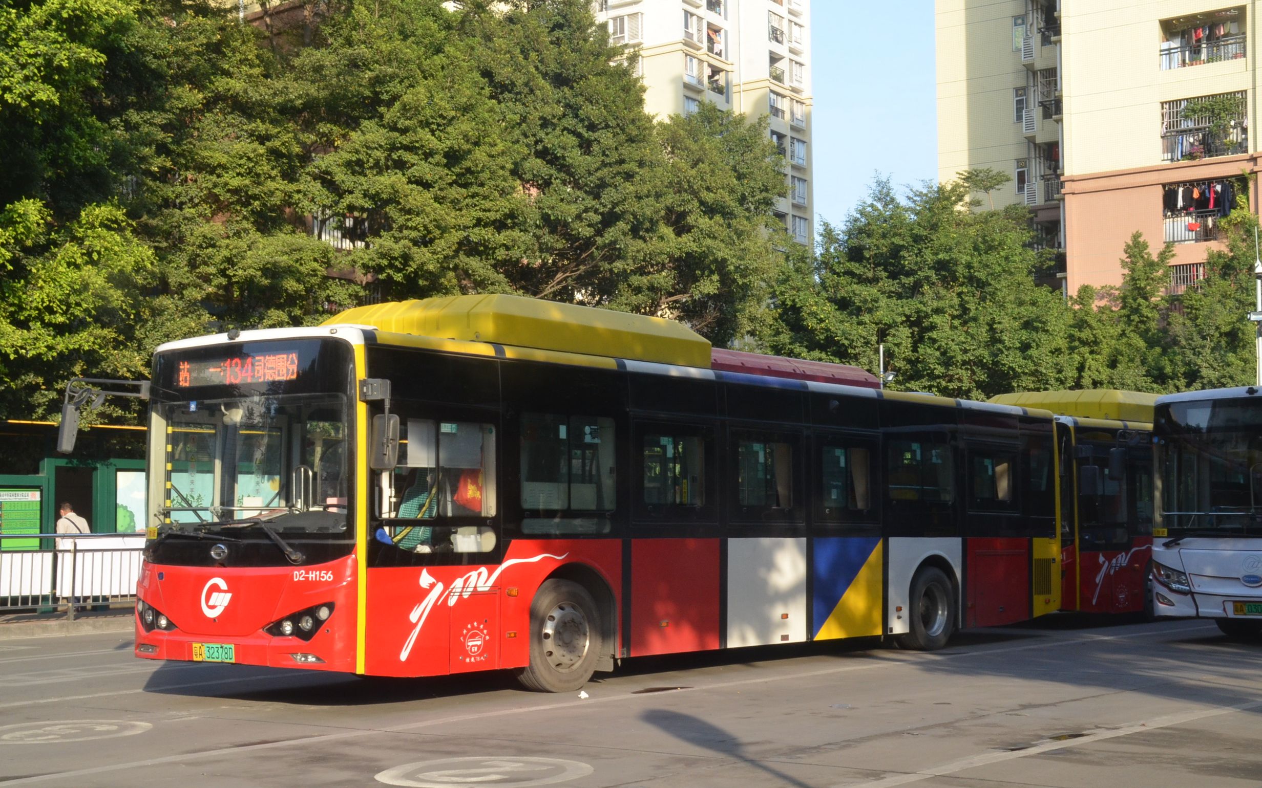 廣州電車公司134路 澤德花苑(市中醫院同德圍分院)總站-一德西總站