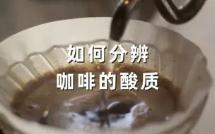 Download Video: 如何判断咖啡酸质的好坏