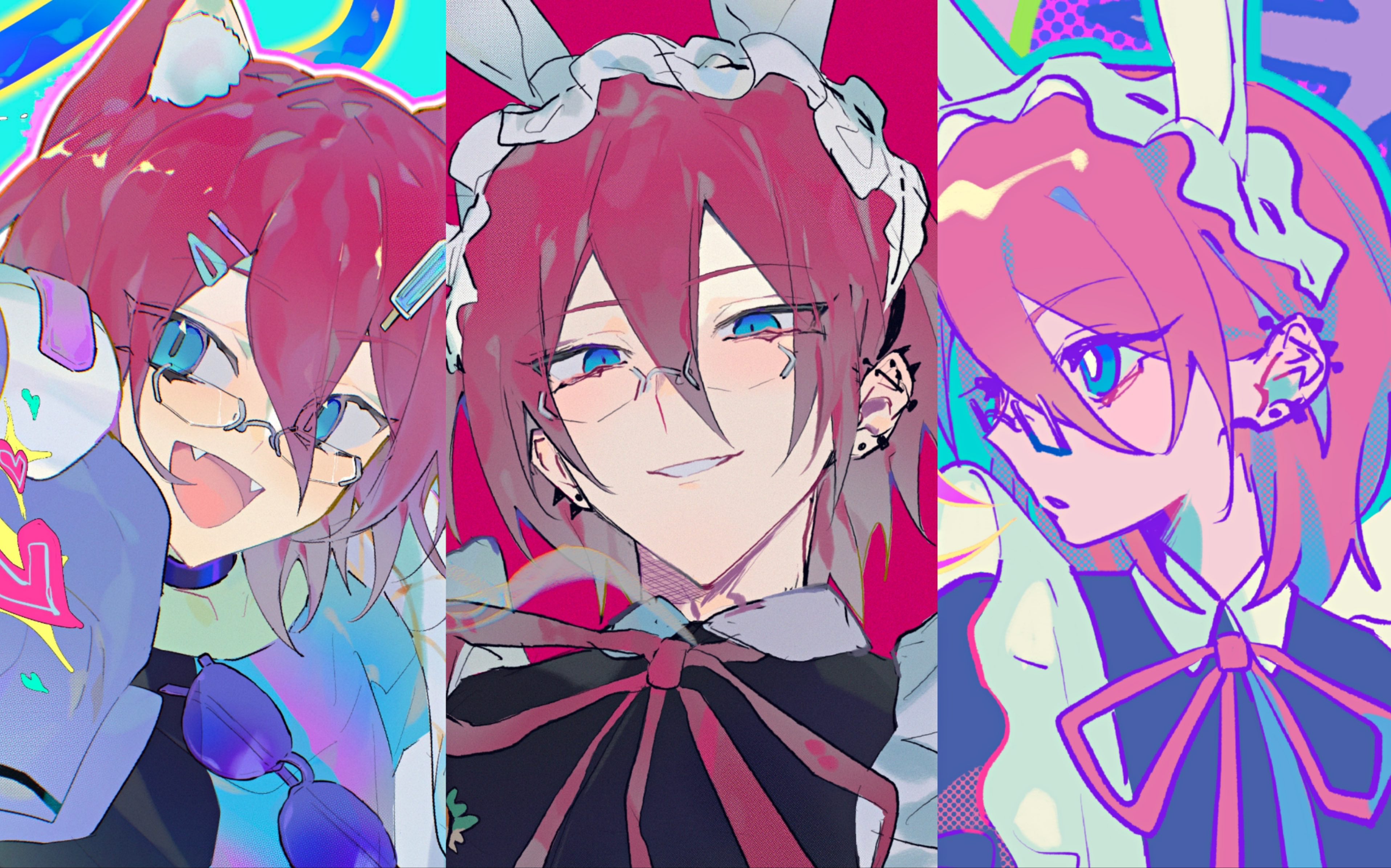 【procreate】用三种风格(?)画画七种茨_哔哩哔哩_bilibili