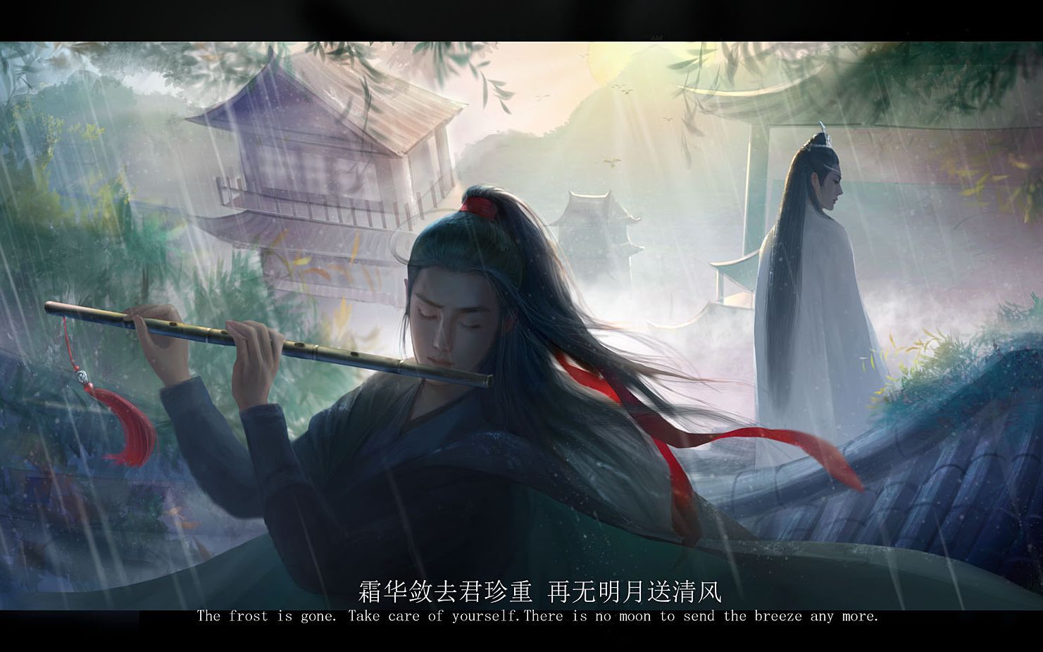 【hiLiuyun】同人图 魔道祖师 陈情令 霜华敛去君珍重 再无明月送清风哔哩哔哩bilibili