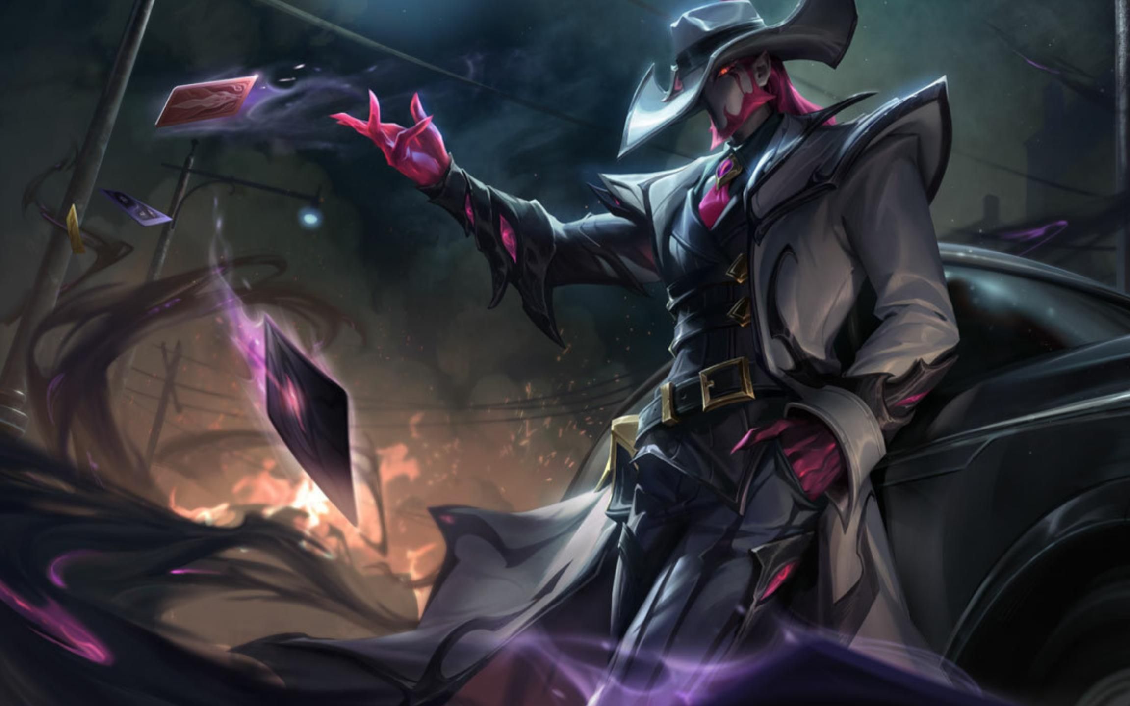 p1【地下都市】卡牌大师-崔斯特(游戏cg)