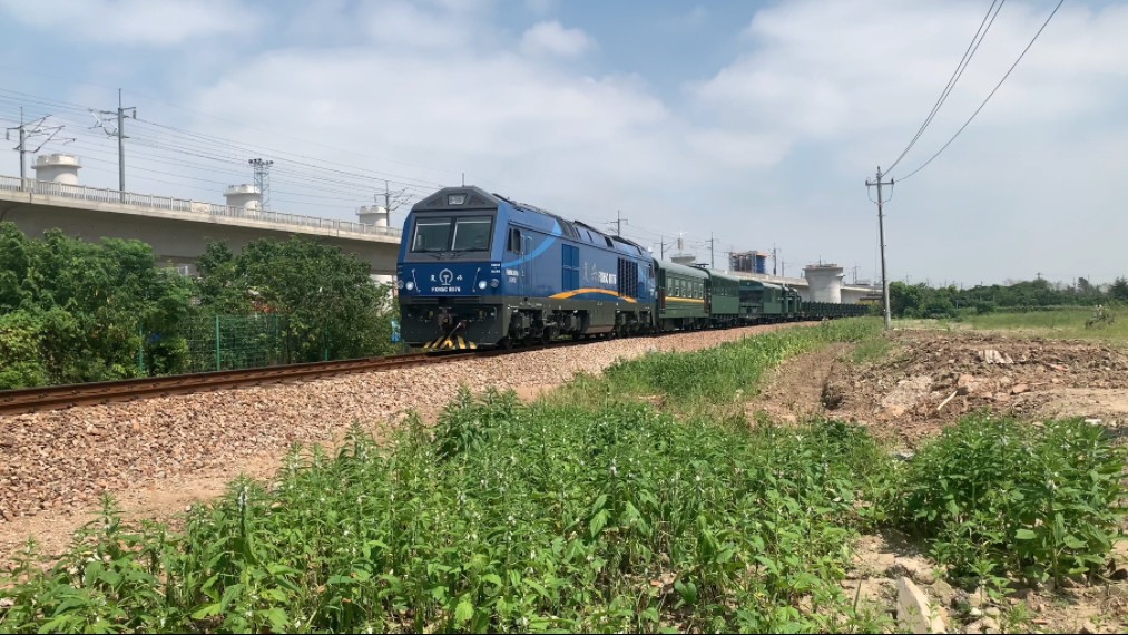 上局长轨车，江阴普速场发12道57837