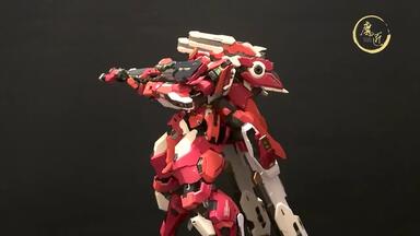 帝女雀·精卫合金成品模型PV公开！【HOBBYMECHA X MOSHOW】_哔哩