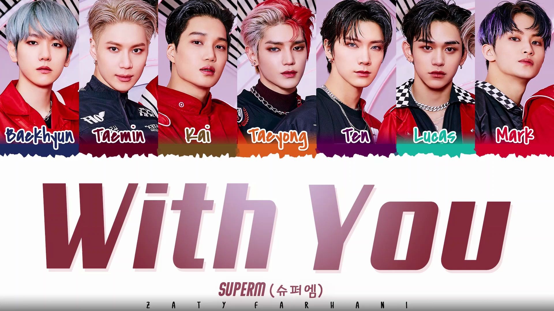 [图]SuperM - 'WITH YOU'歌词分配