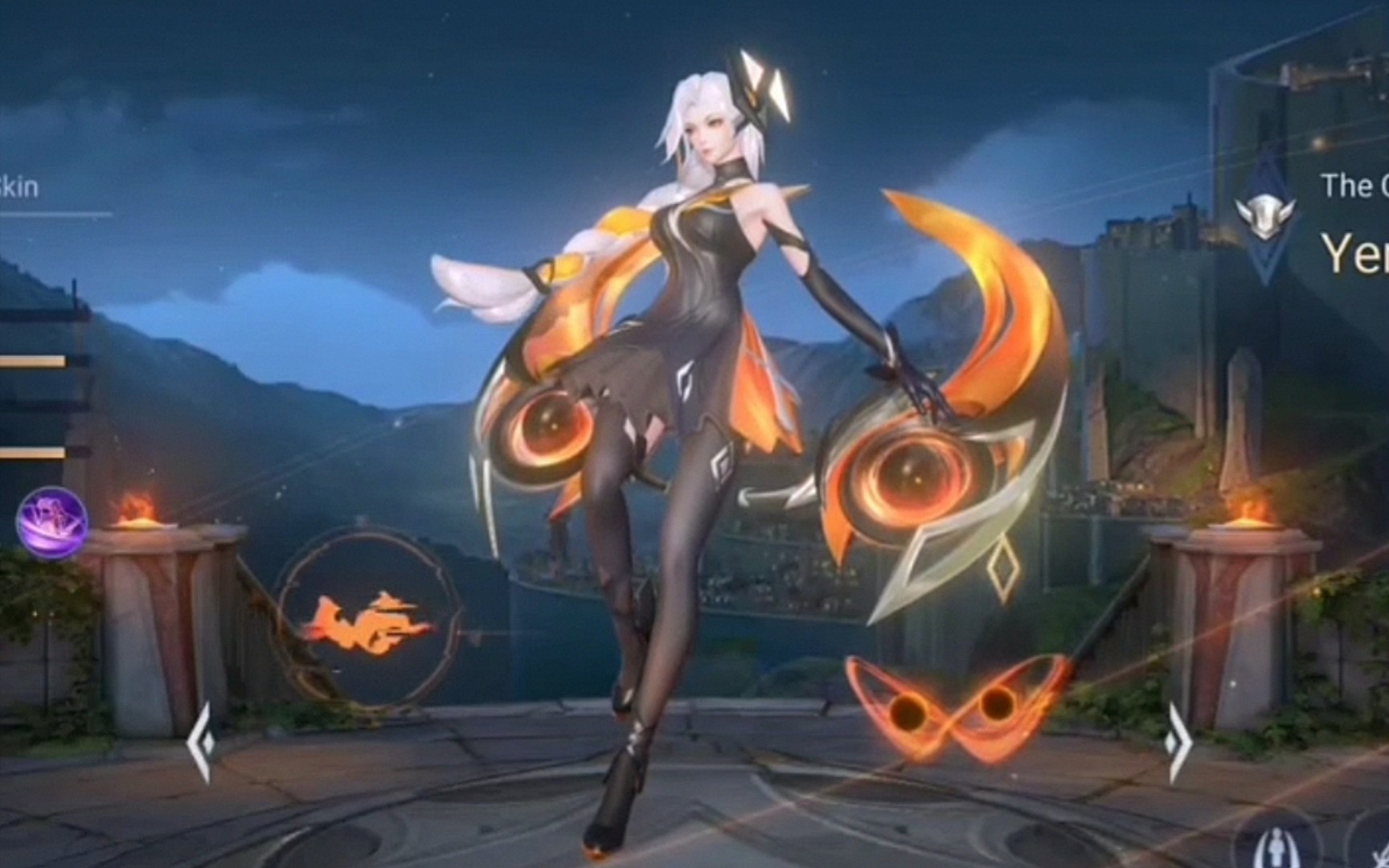 【aov传说对决】missaov传说女团叶娜新造型 出场动画模型展示