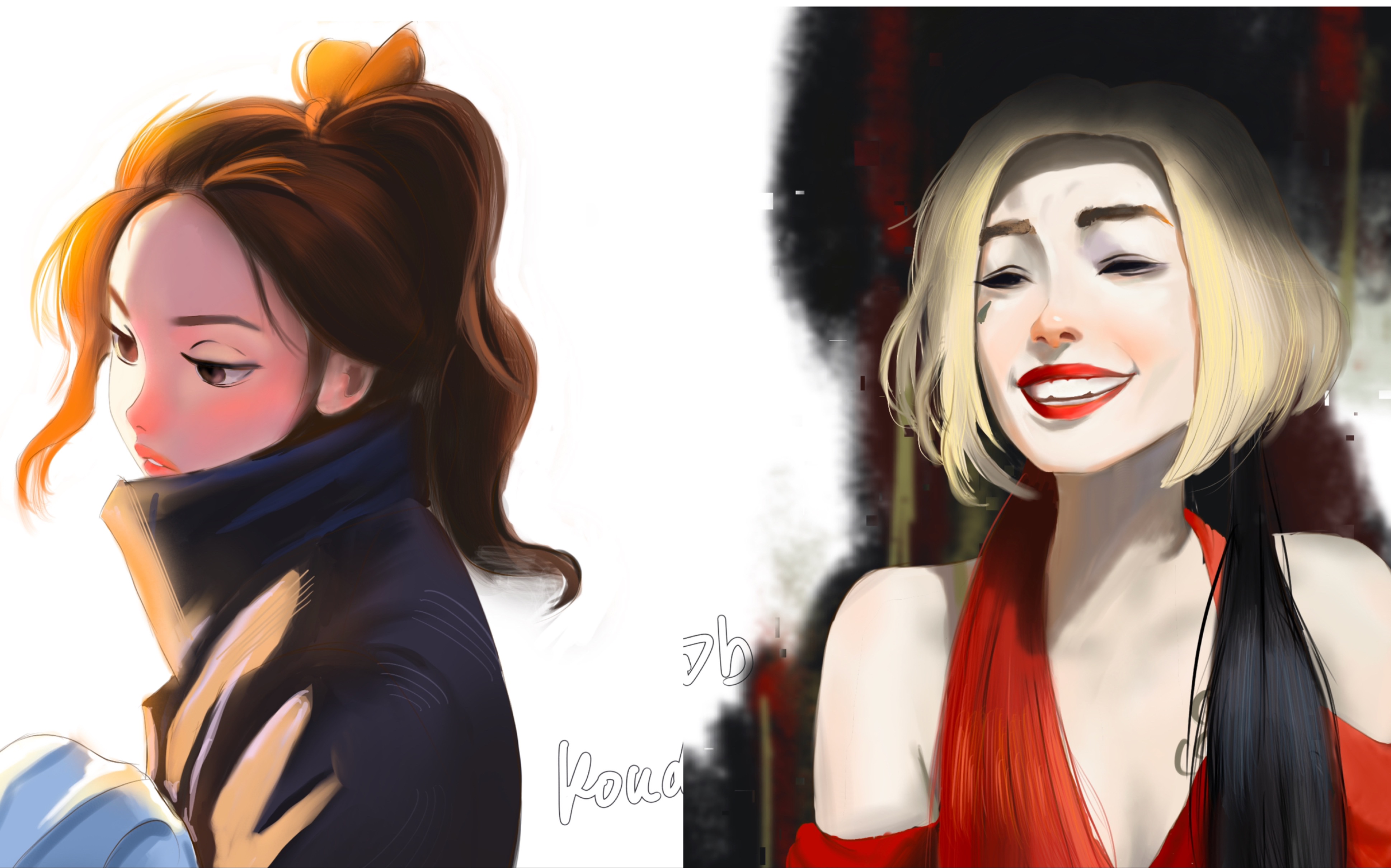 【临摹】插画师:sam yang