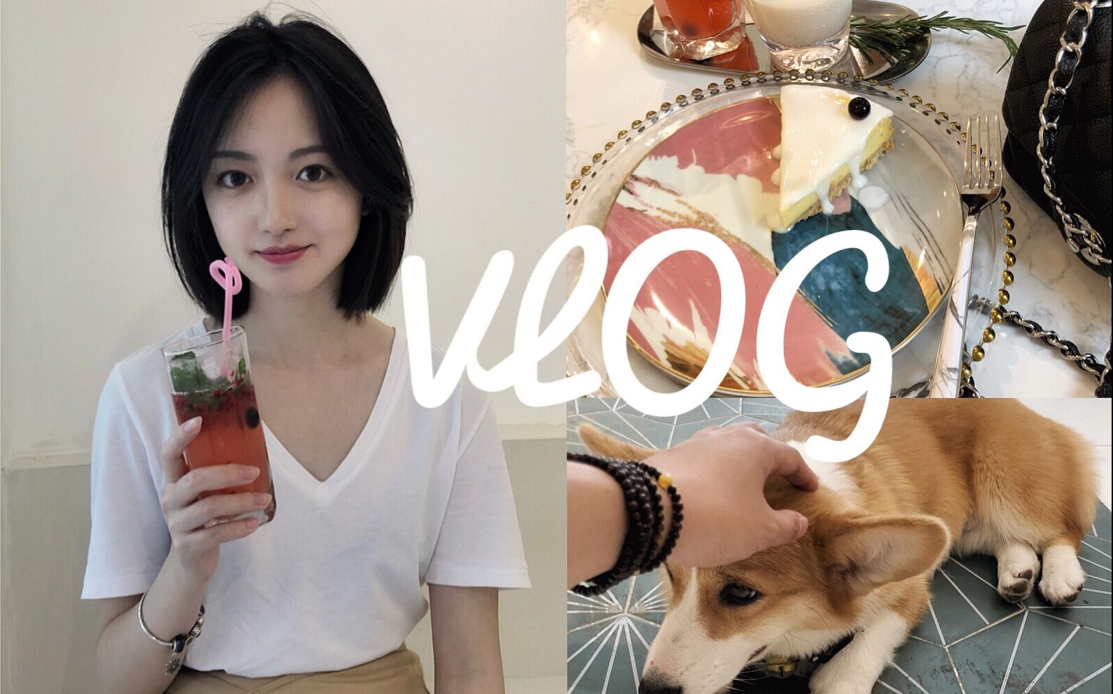 YIWEN ♡ VLOG 逛街|墨西哥菜|柯基咖啡店哔哩哔哩bilibili