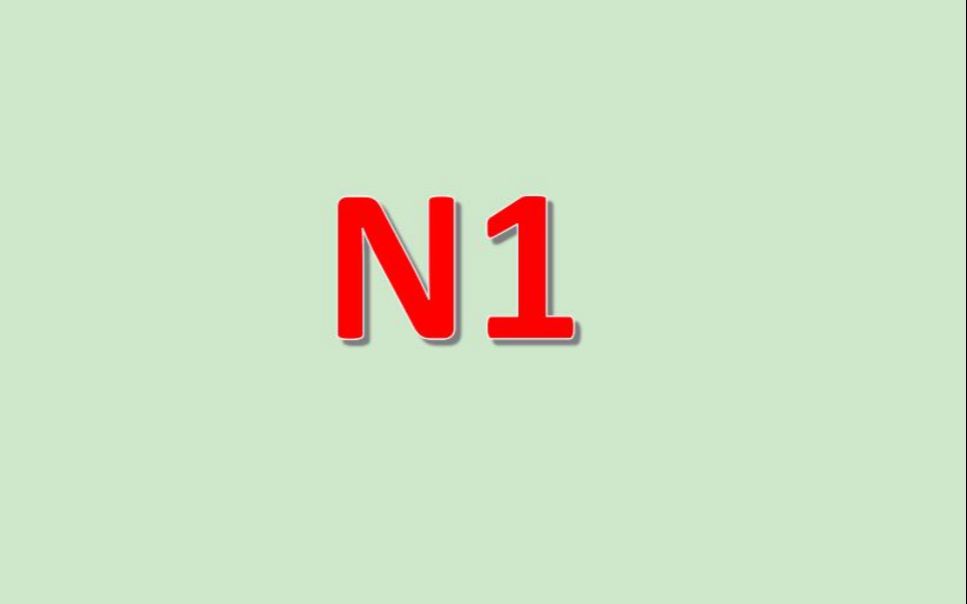 [图]日语干货【1.TRY N1-1】（试听课）