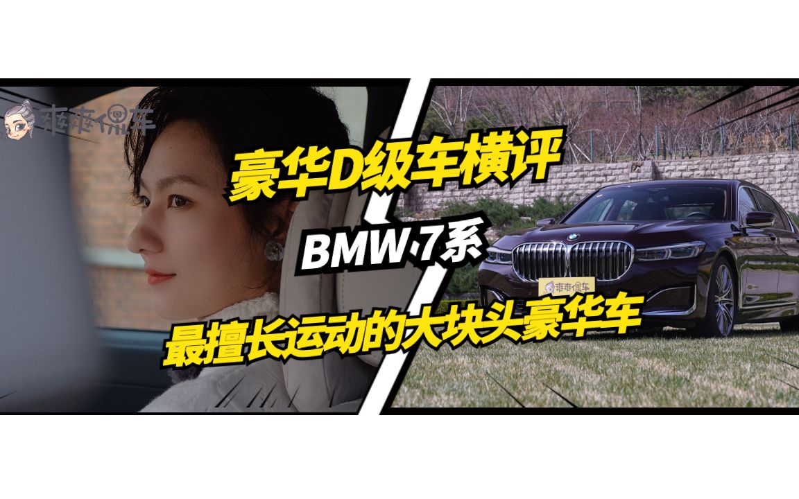 豪华D级车逐个横评之BMW 7系哔哩哔哩bilibili