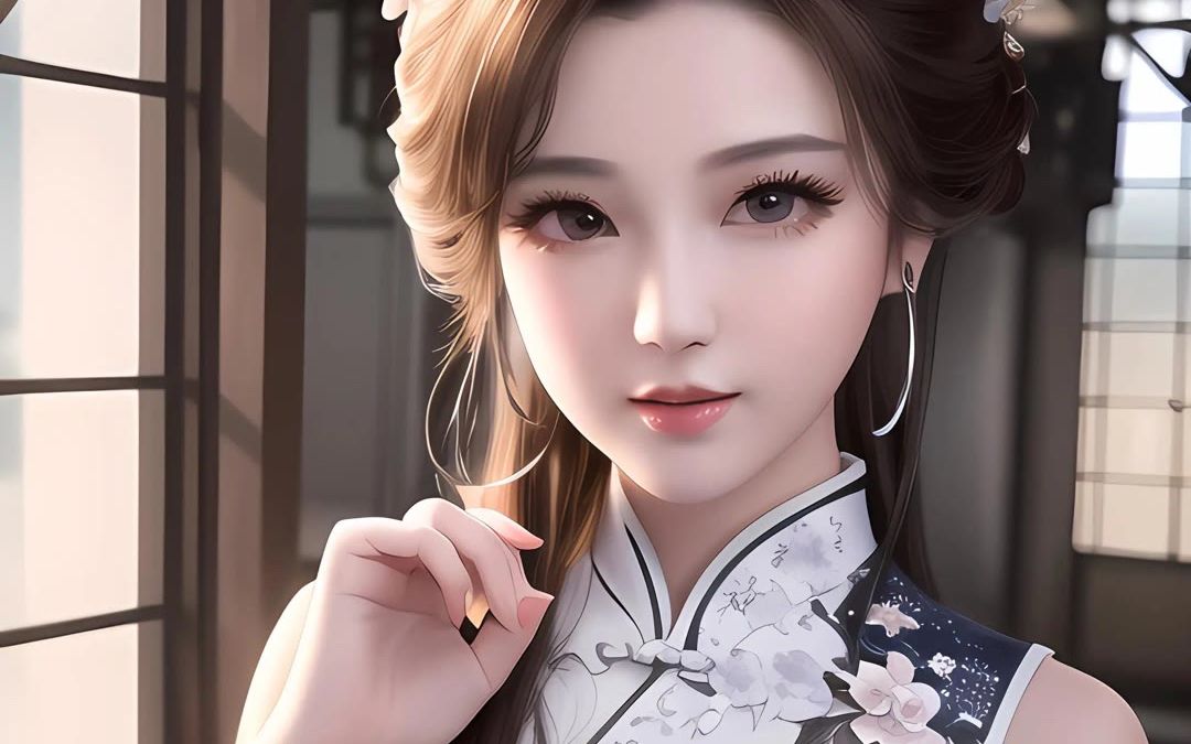 【ai女神欣赏】旗袍少女,你喜欢吗?【图包后附】