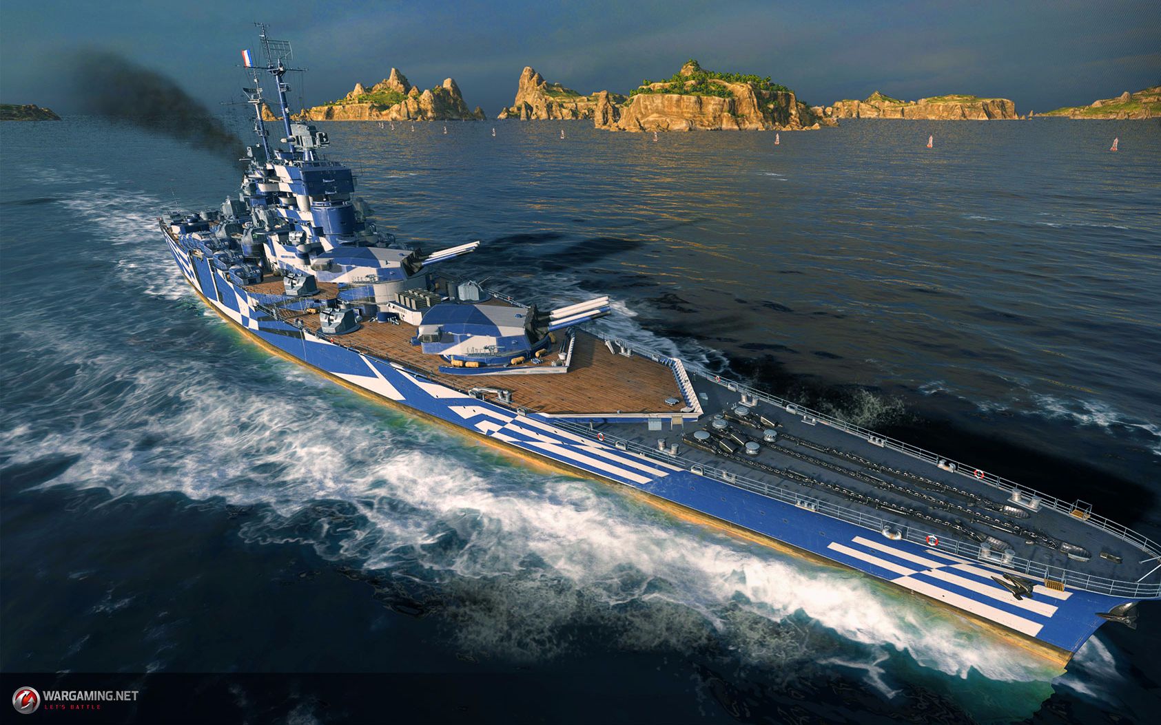 战舰世界欧战天空第1240期9级炮台让巴尔