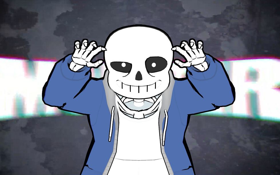 【undertale/mmd】sans〈monster〉_哔哩哔哩_bilibili