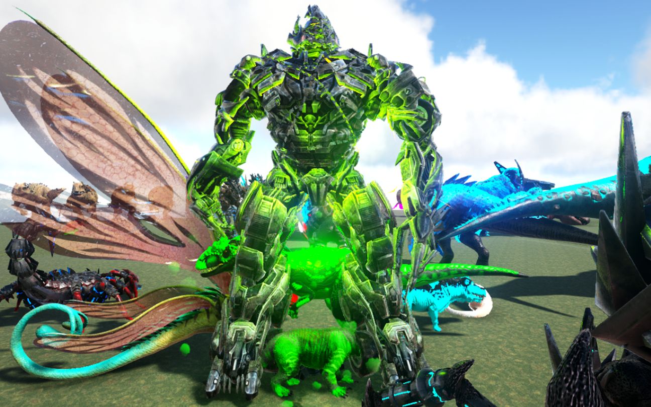 方舟生存进化普罗米修斯 90 变形金刚擎天柱