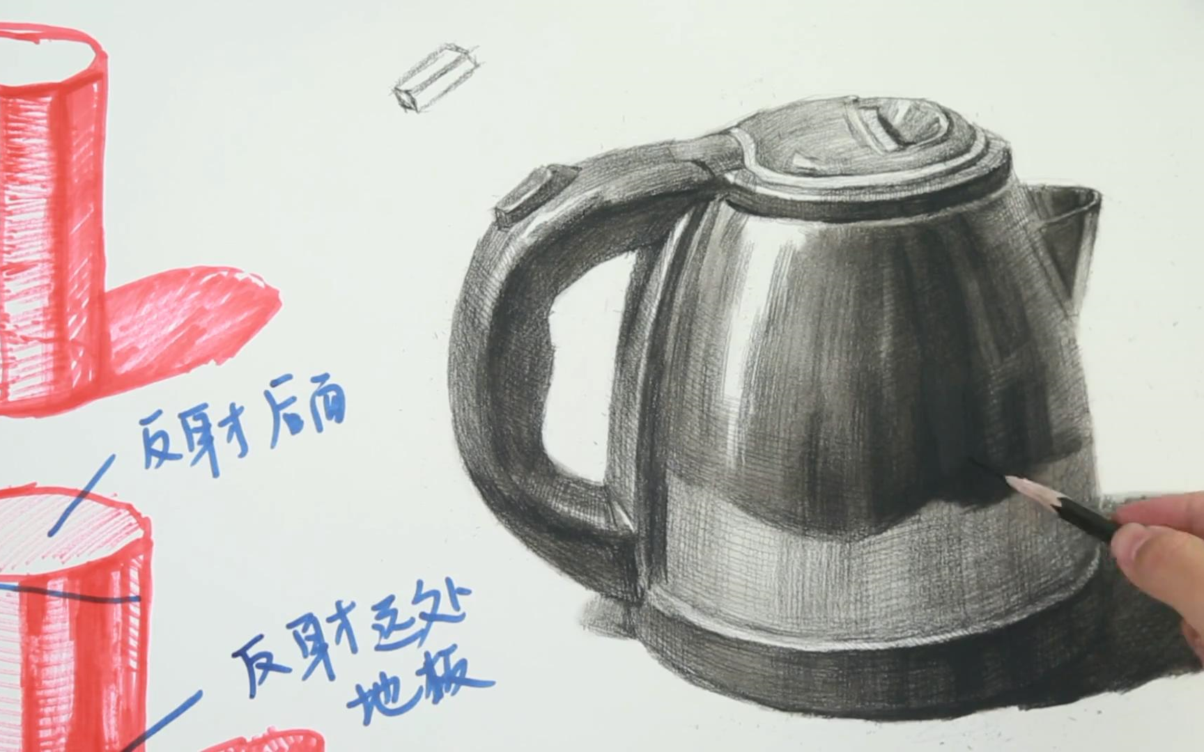 素描静物单个生活用品图片