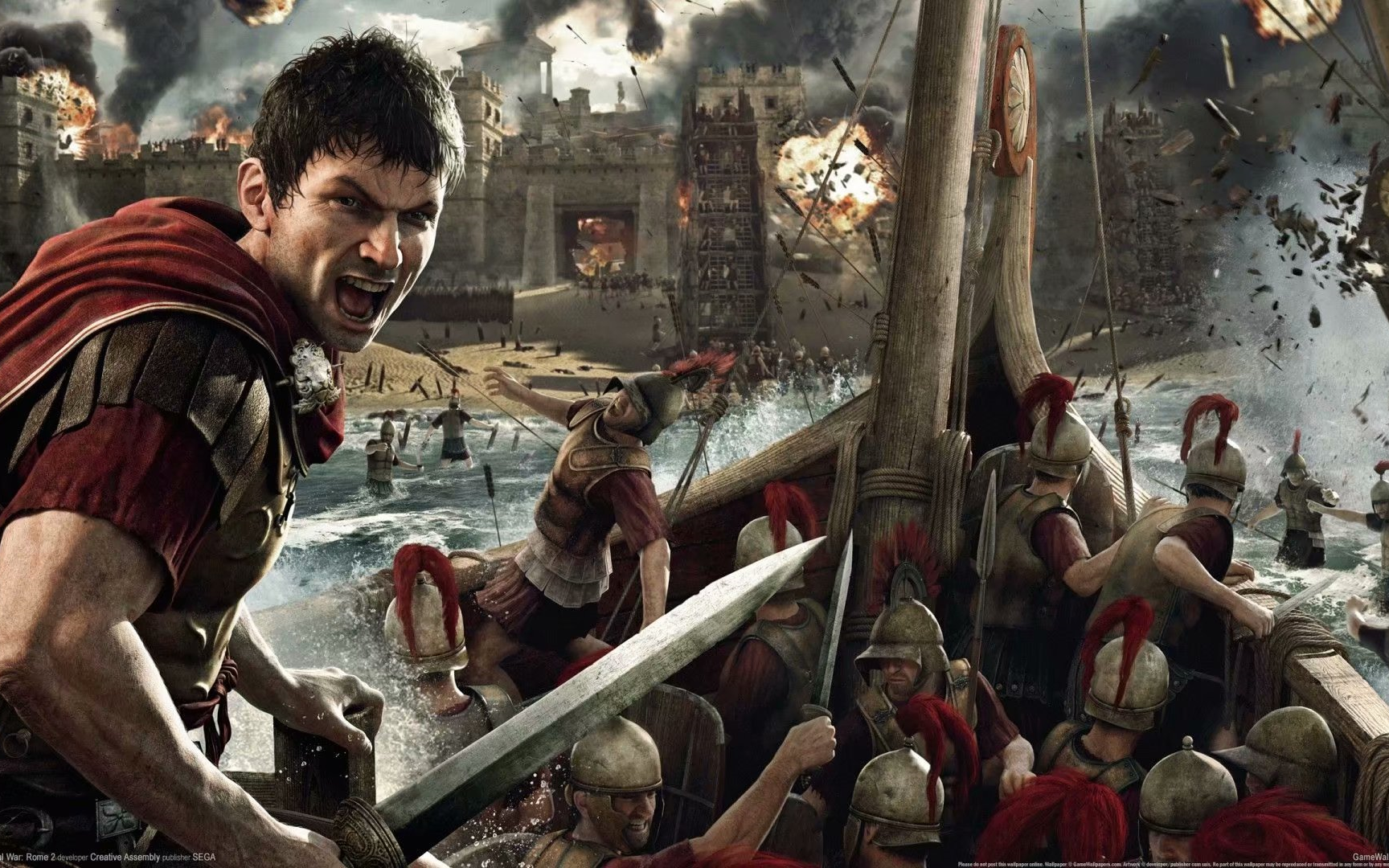 罗马2全面战争skyelement温酒斩温候超精彩残局对决