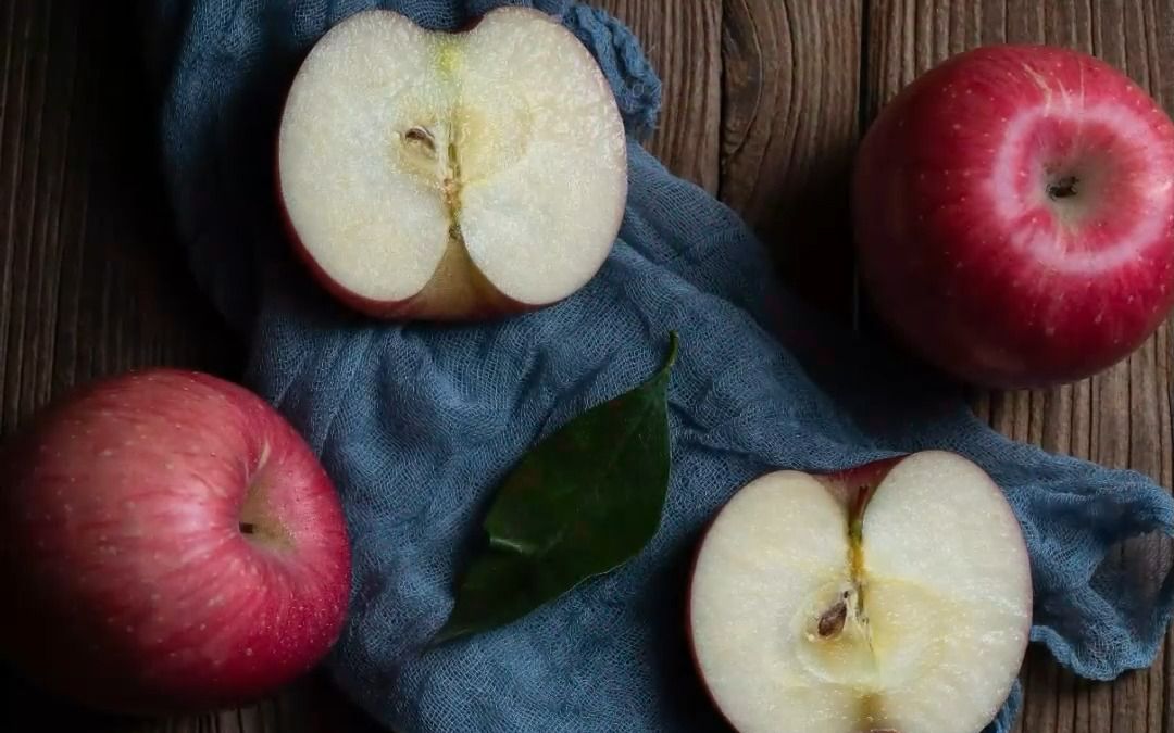 苹果怎么拍?道具和构图很重要