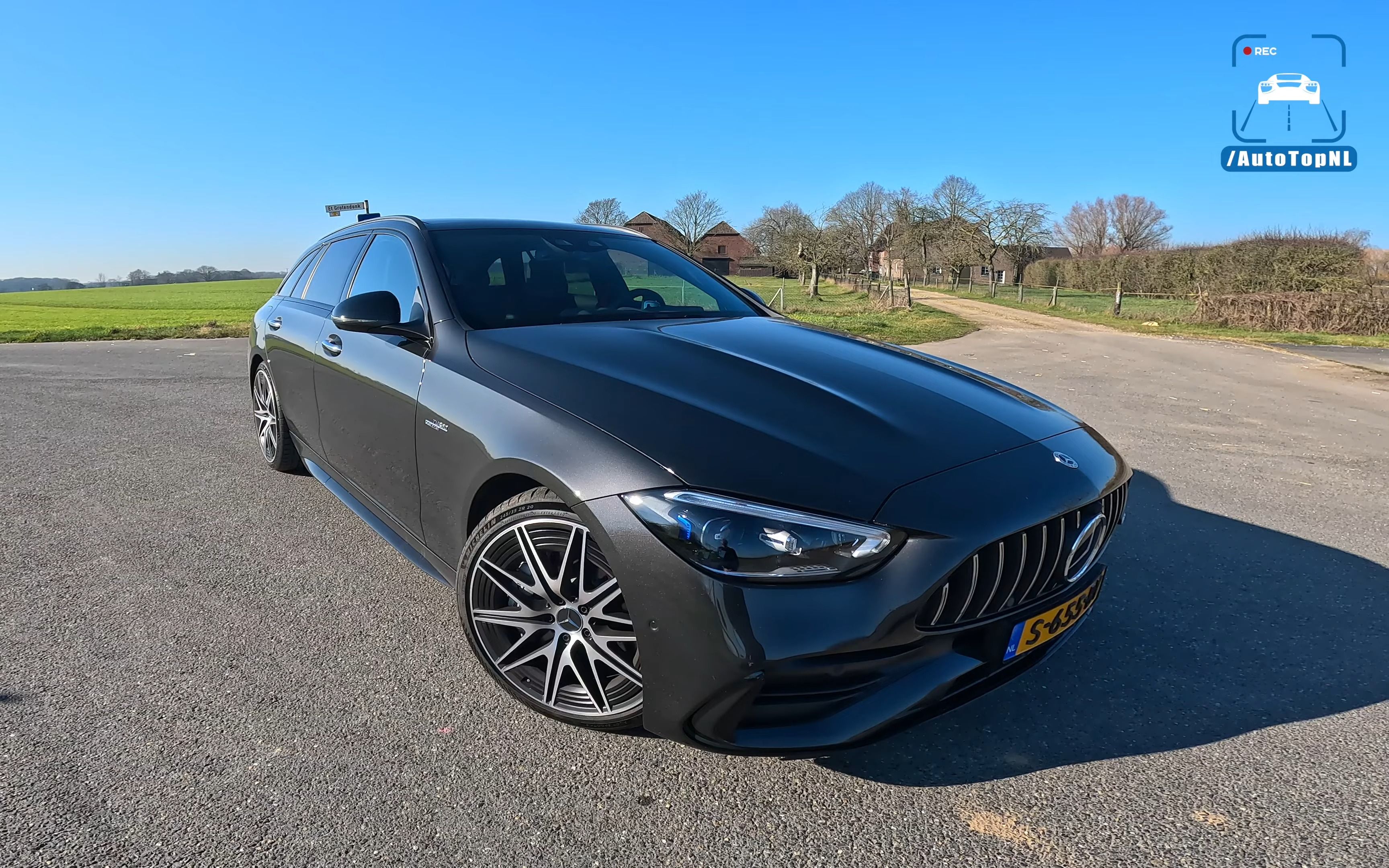 autotopnl max第一视角带你看2023款奔驰c43 amg旅行车