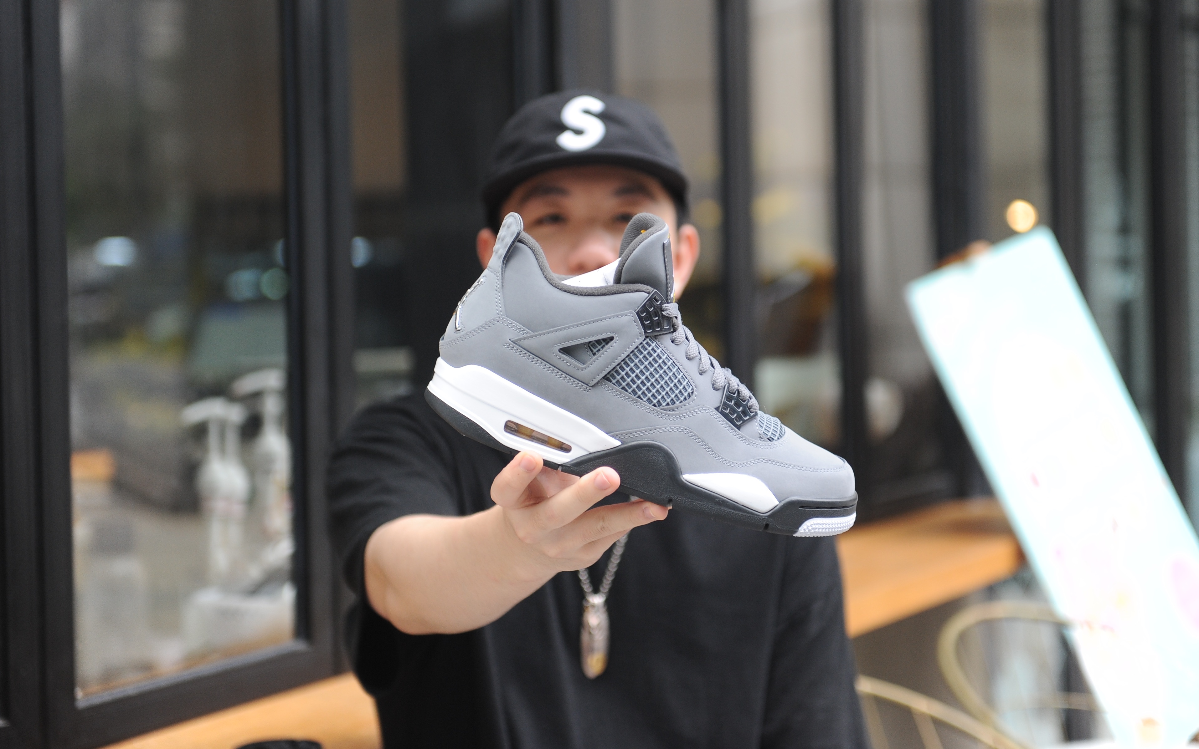 aj4 "cool grey"
