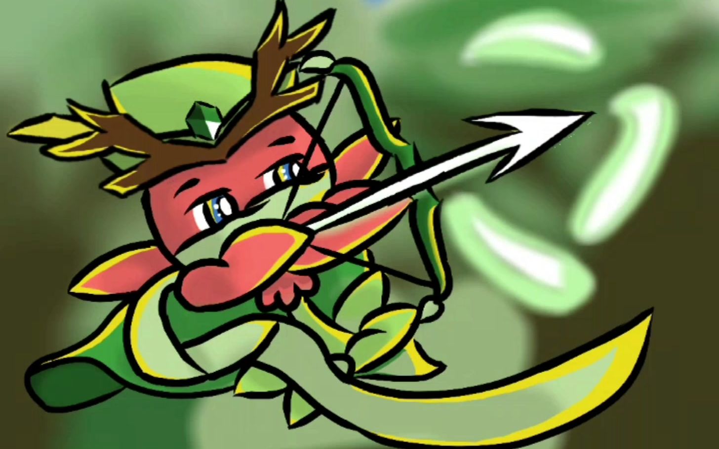 【萌-乐仔】(指绘#10)红针花x风箭手饼干