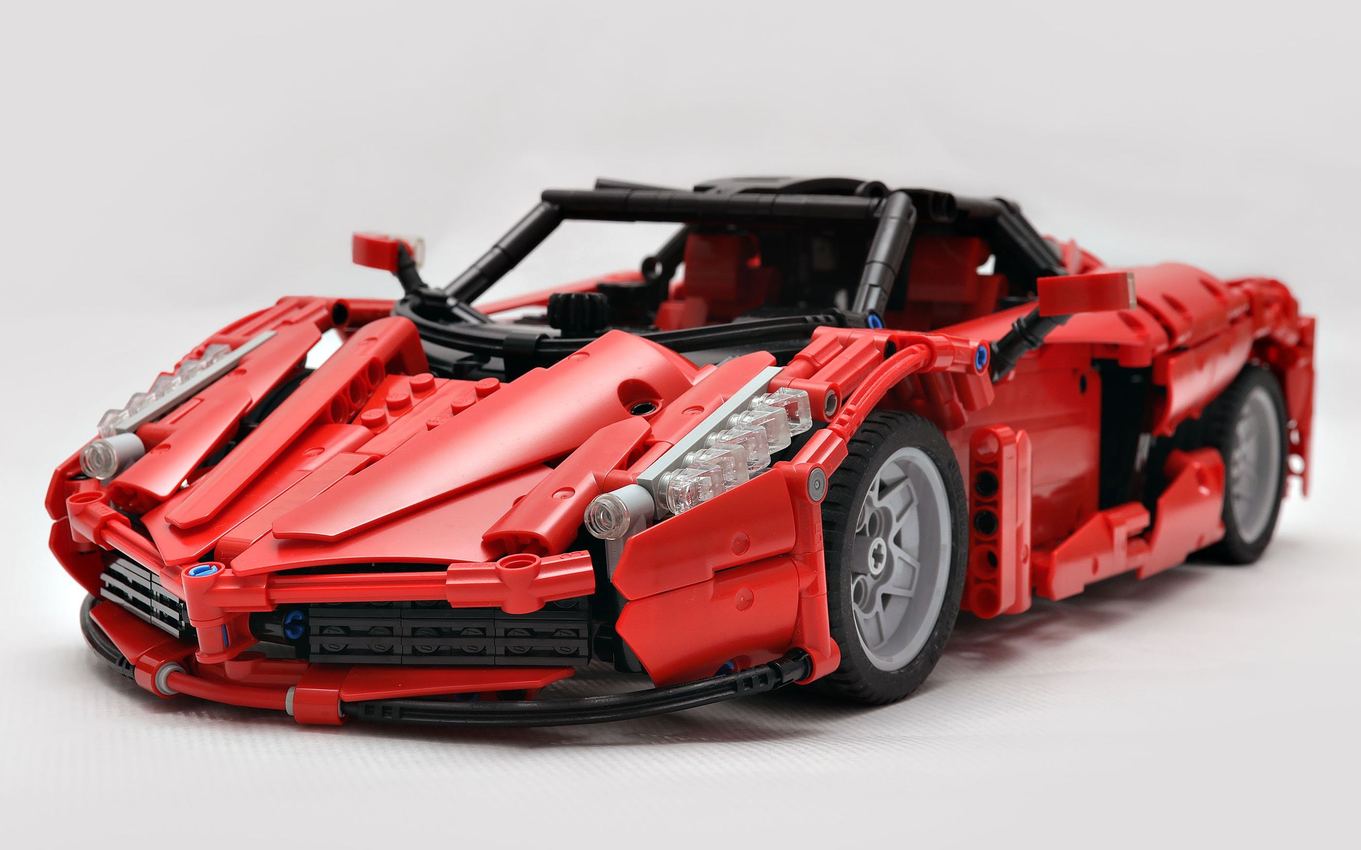 lego乐高 technic科技系列 moc ferrari laferrari 法拉利 拉法_哔哩