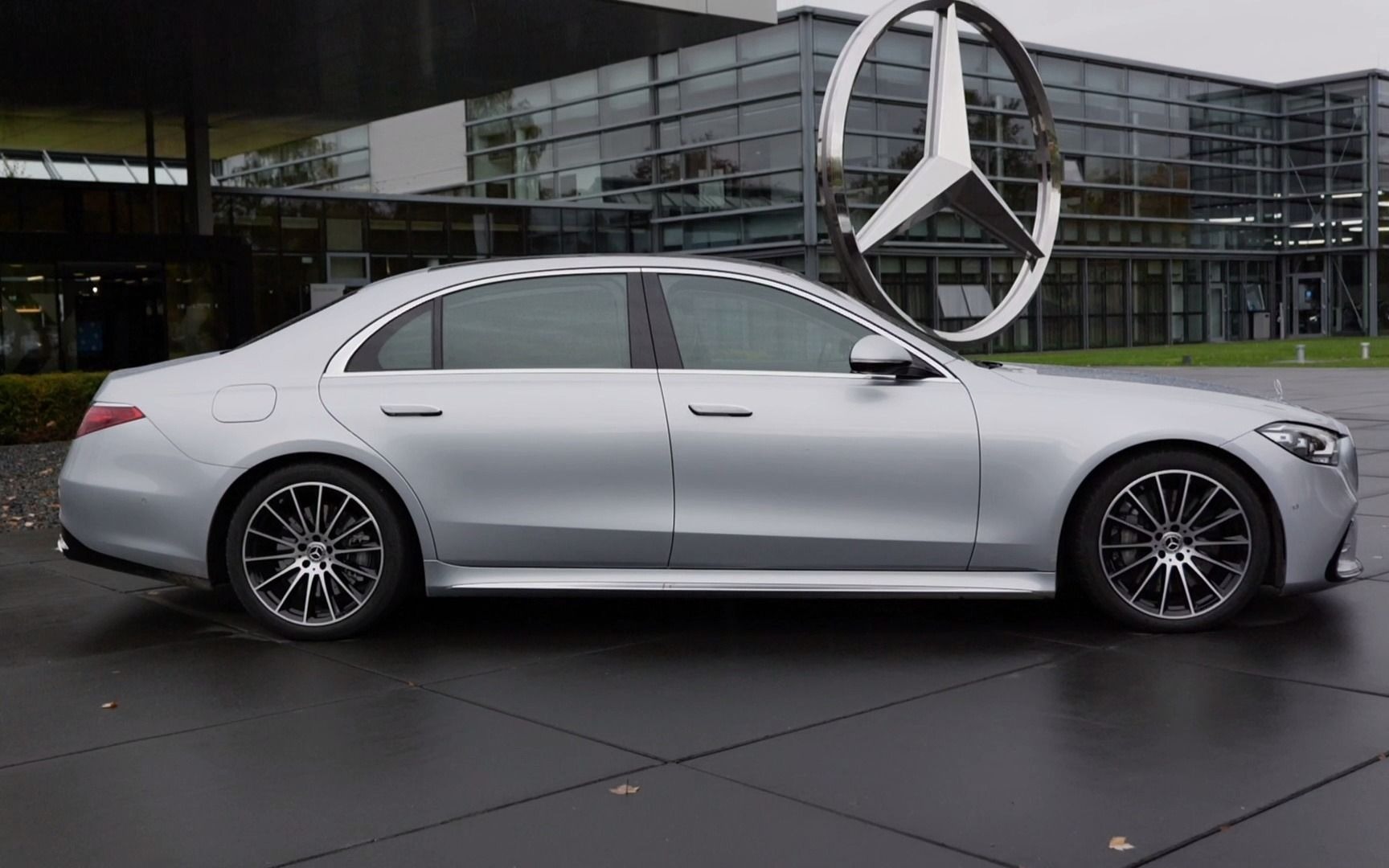 奔驰s500 amg line 细节测评 【德国测评】_哔哩哔哩_bilibili