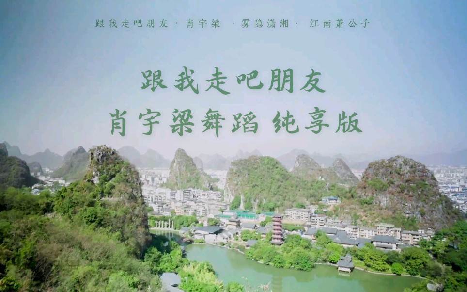 肖宇梁跟我走吧朋友肖宇梁绝美水上现代舞纯享版正经跳舞还是可的