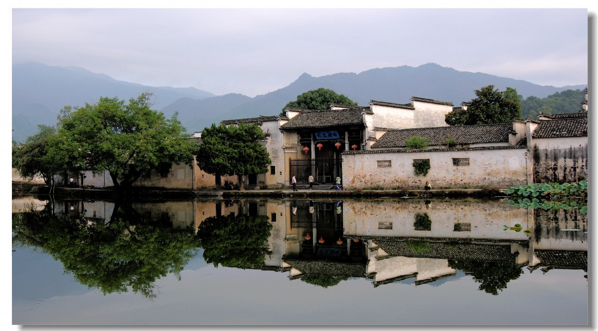 皖南的這座古村落,與黃山相鄰,風景十分優美_嗶哩嗶哩 (゜-゜)つロ