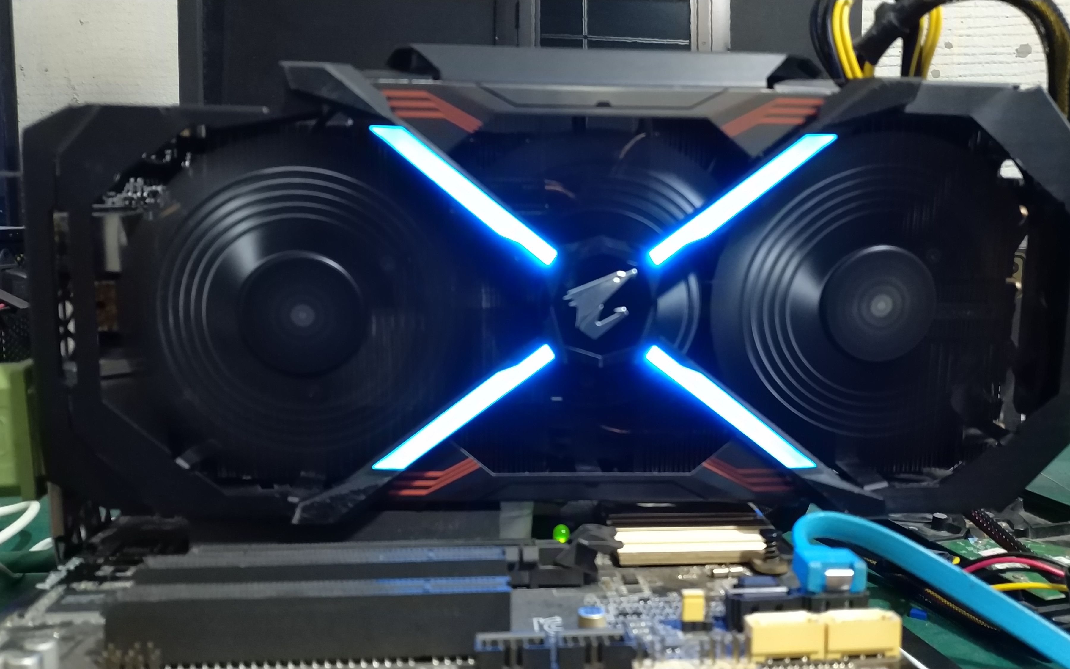 技嘉1080ti渡劫失败抢救中