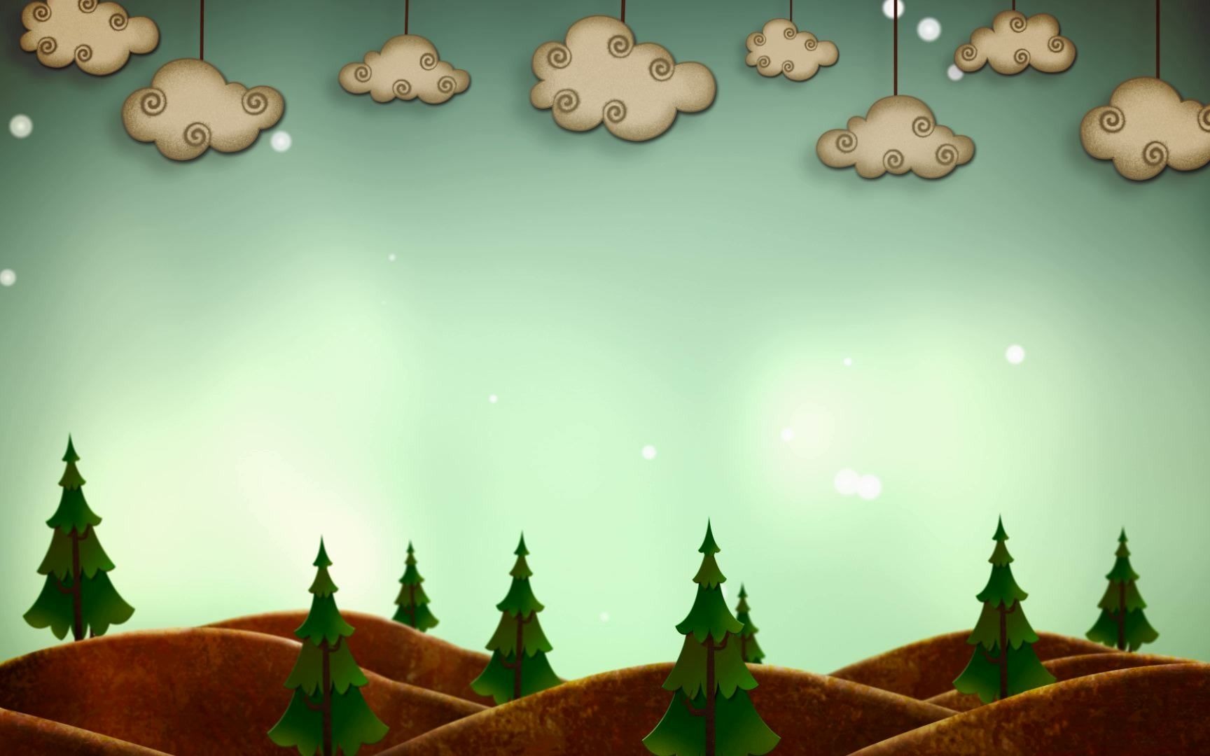 六一儿童节卡通快乐开场led动态背景素材13