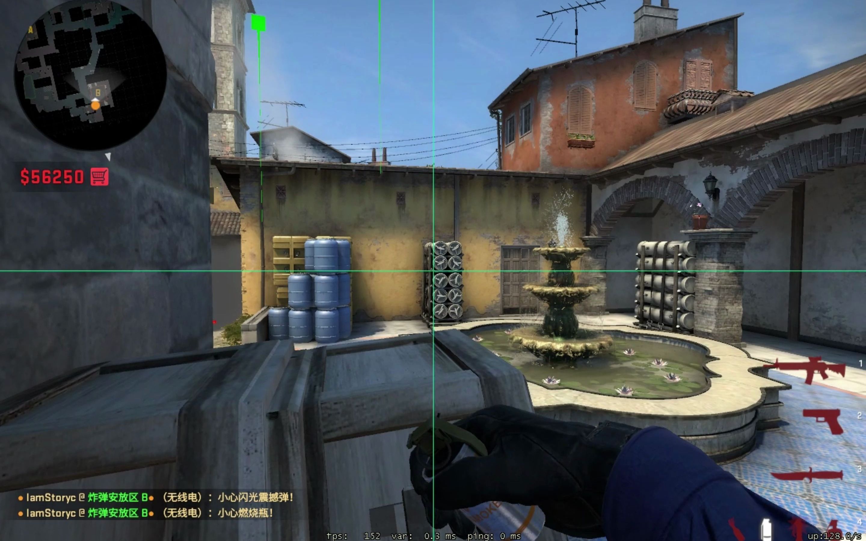 [CSGO道具]Inferno-B区防守闪光_网络游戏热门视频