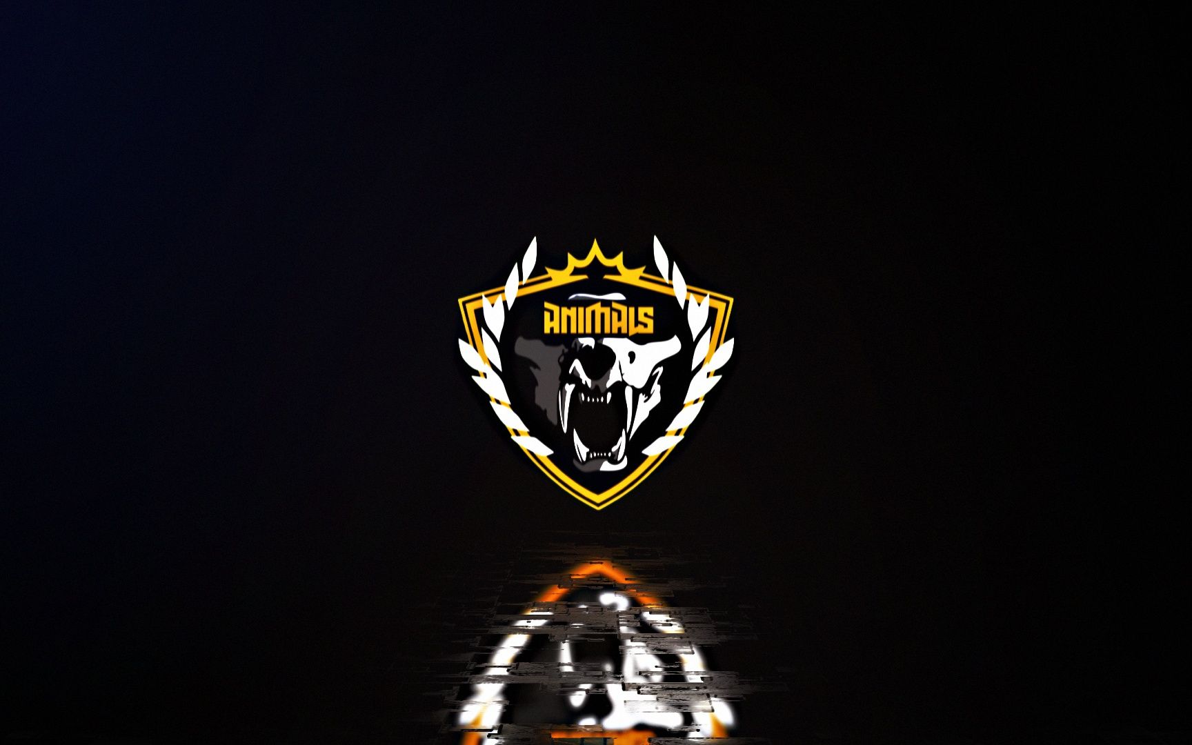 ae 赛博朋克logo(动物帮)故障风动画