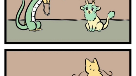 猫龙和龙猫遇到哪吒怎么办? 当然是跑啊!(°66°)17